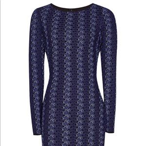 CLOSEOUT Reiss Avril Bodycon Dress, Multi Blue 8